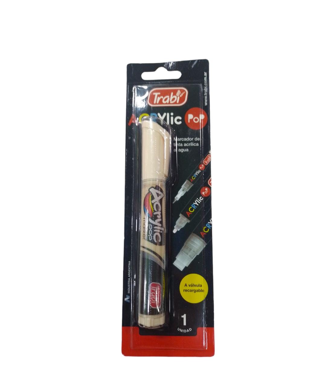 Marcador trabi acrylic pop color piel