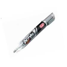 Marcador trabi acrilic pop plata 