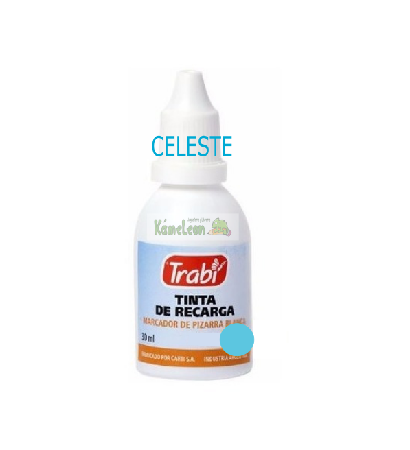 Tinta trabi pizarra celeste ml 30 ml