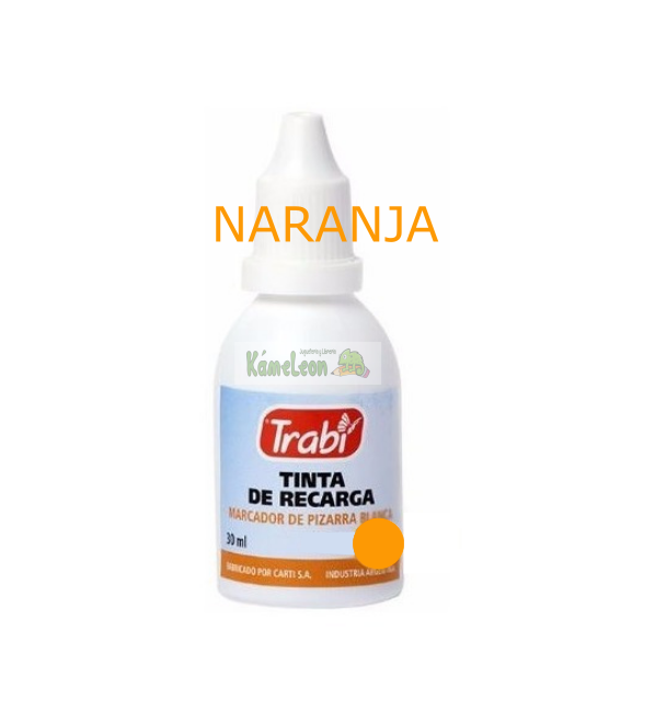 Tinta trabi pizarra naranja 30ml