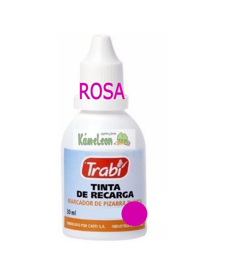 Tinta trabi pizarra rosa 30cm