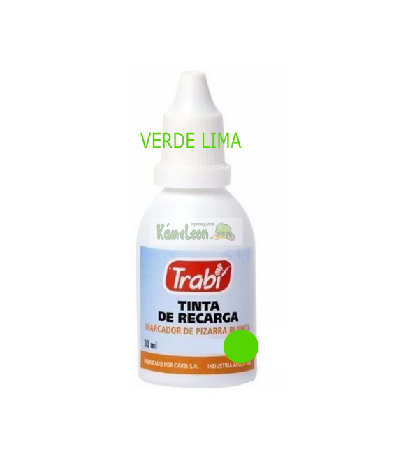 Tinta trabi pizarra verde lima 30 ml 