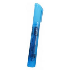 Resaltador trabi redondo 425 fluo celeste