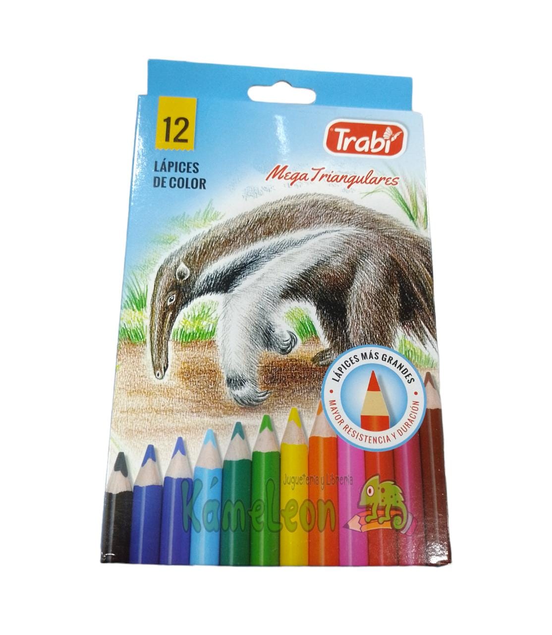 Lapices trabi  "triangular jumbo" x12 