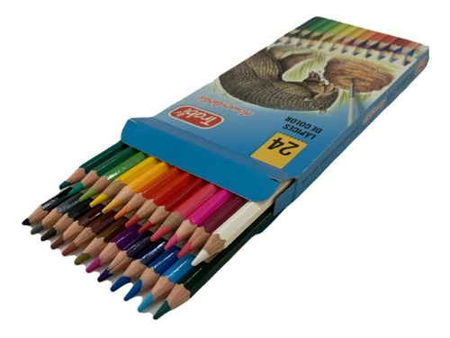 Lapices trabi largos "acuarelables"  x24