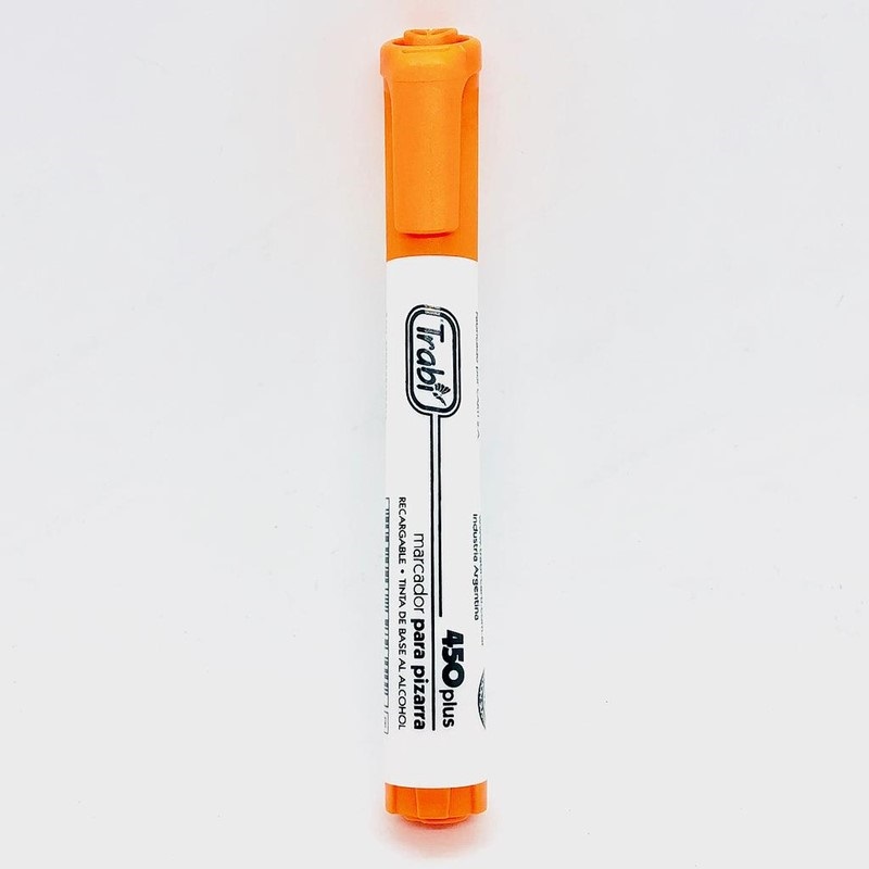 Marcador trabi pizarra 450 naranja 