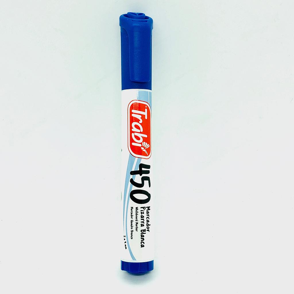 Marcador trabi para pizarra 450 azul  