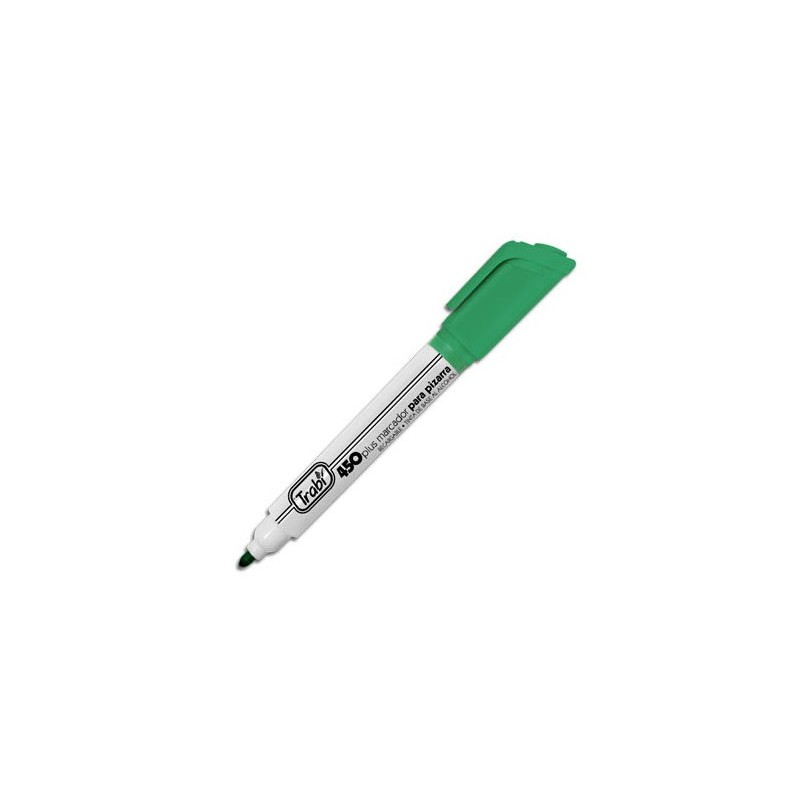 Marcador trabi para pizarra 450 verde oscuro