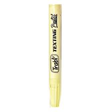 Resaltador trabi redondo pastel amarillo texting