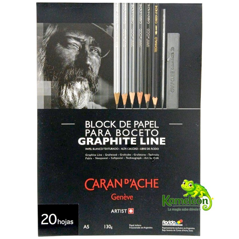 BLOCK CARAN D-ACHE ARTISTICO A5 PARA LAPIZ DE 130G