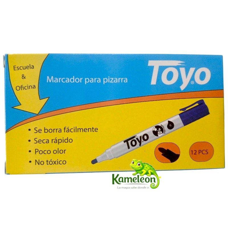 MARCADOR TOYO PARA PIZARRA RECARGABLE