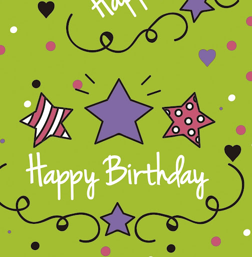 Papel de regalo plastificado happy birthday verde 