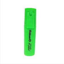 Resaltador pelikan chato fluo verde