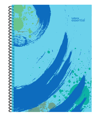Cuaderno essential celeste rayado x84h