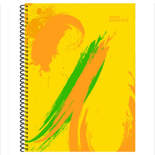 Cuaderno essential a4  rayado amarillo
