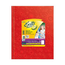 Cuaderno exito e3 cuadriculado rojo