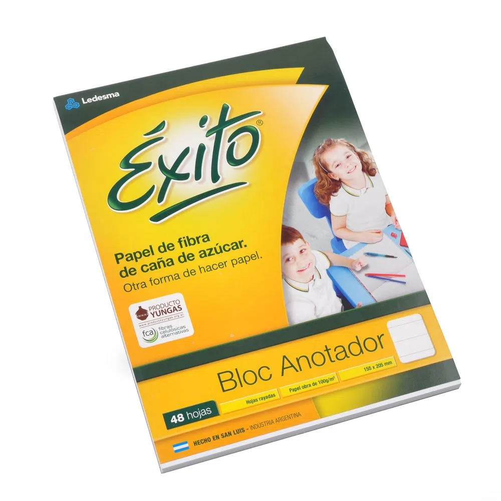 Block exito anotador 48 hojas rayado