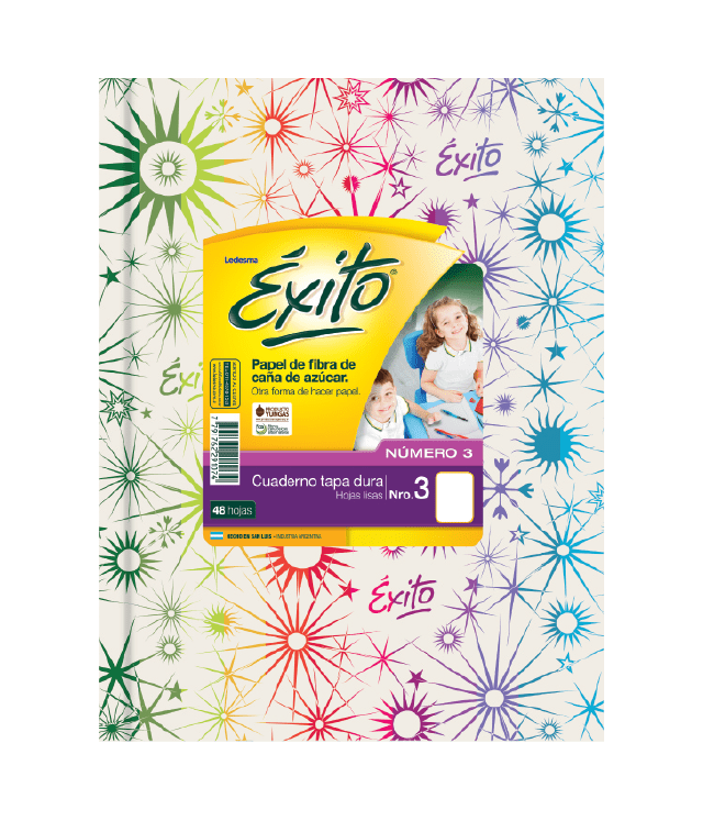 Cuaderno exito liso  nro3