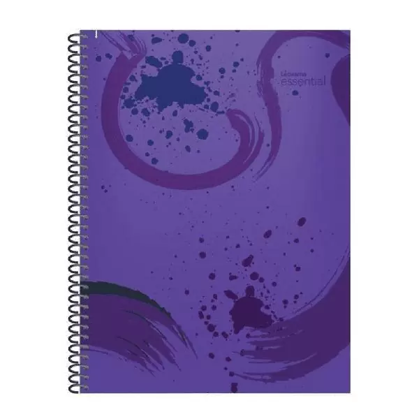 Cuaderno essential a4 cuadriculado violeta