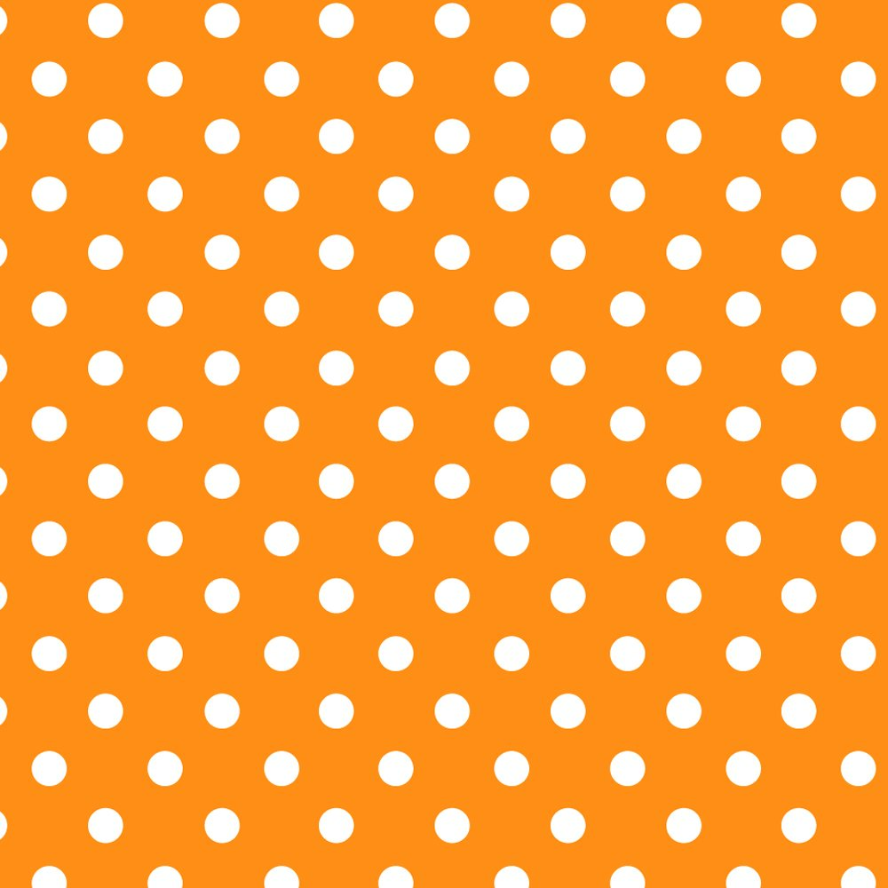 Papel de forrar lunares naranja 