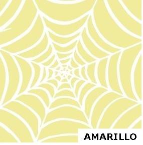 Papel de forrar araÑa amarillo pastel 