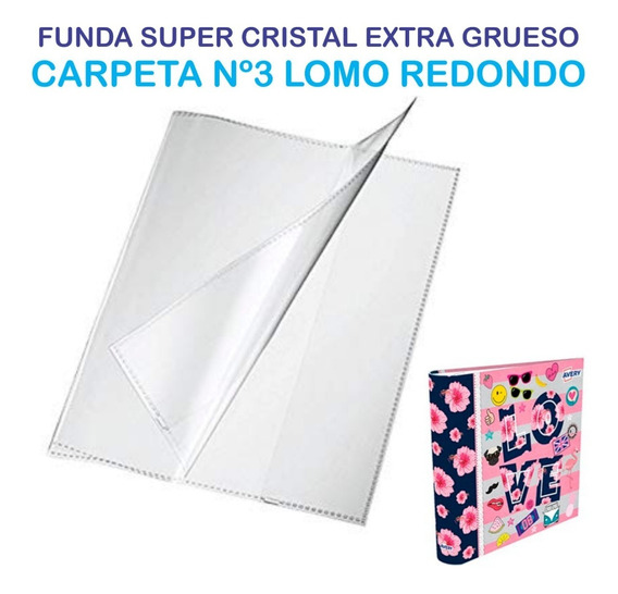 Fundas lama para carpeta 3 x 40 grande