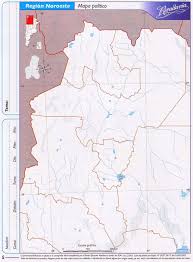 Mapa rivadavia nro 3 region noroeste 