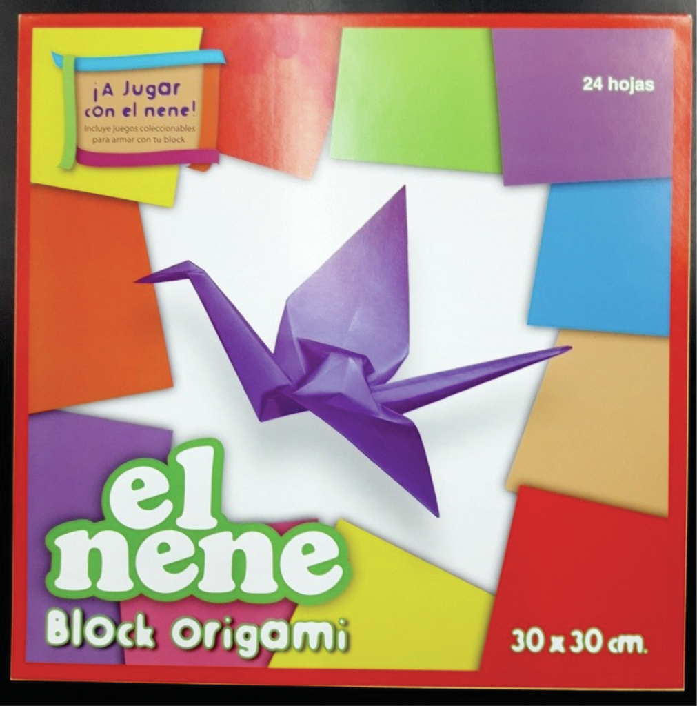 Block el nene origami color