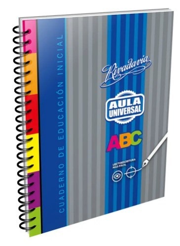 Cuaderno rivadavia numero 3 inicial progresivo espiralado