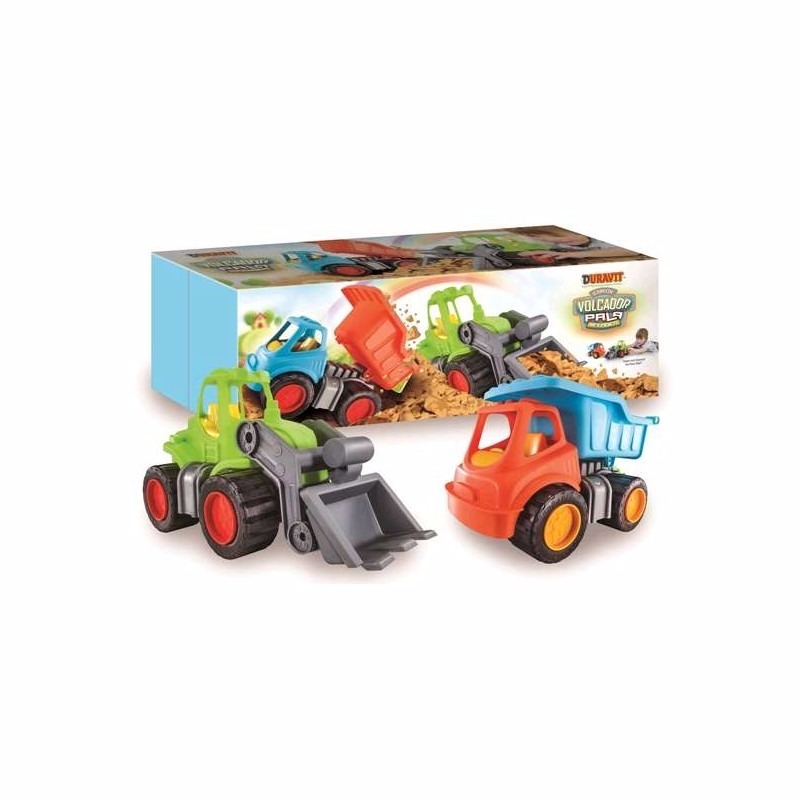 Camion volcador+pala mecanica