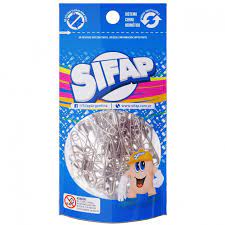 Alfiler sifap de gancho 36mm. x 50 un.