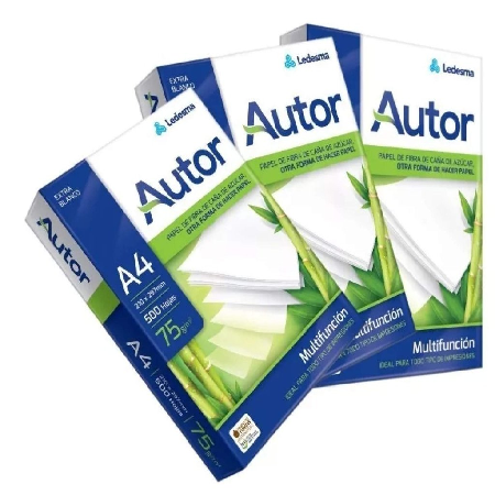 Resma autor 75g. x 500 hs 