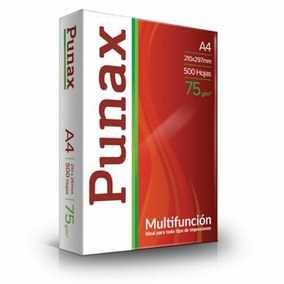 Resma punax a4  x 500h.