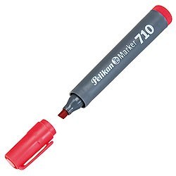 Marcador permanente pelikan rojo 710