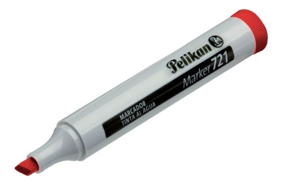 Marcador pelikan tinta al agua 721 rojo