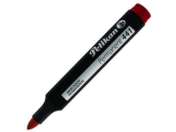 Marcador permanente pelikan 441 rojo