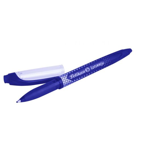 Lapicera borrable pelikan azul locorrijo