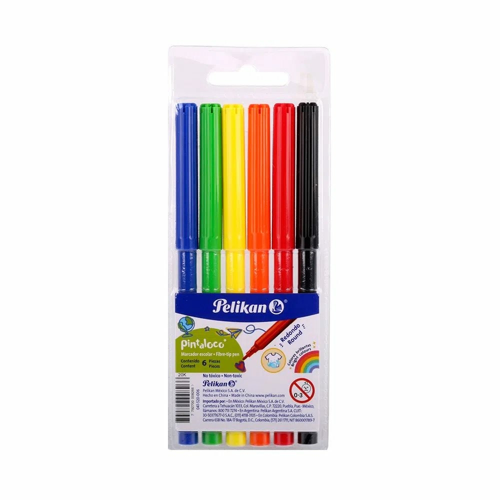 Marcadores pelikan pintaloco pelikan x6