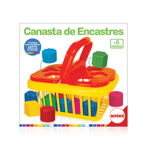 Canasta de encastres