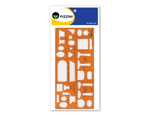 Plantilla pizzini 5817 sanitarios 1:20