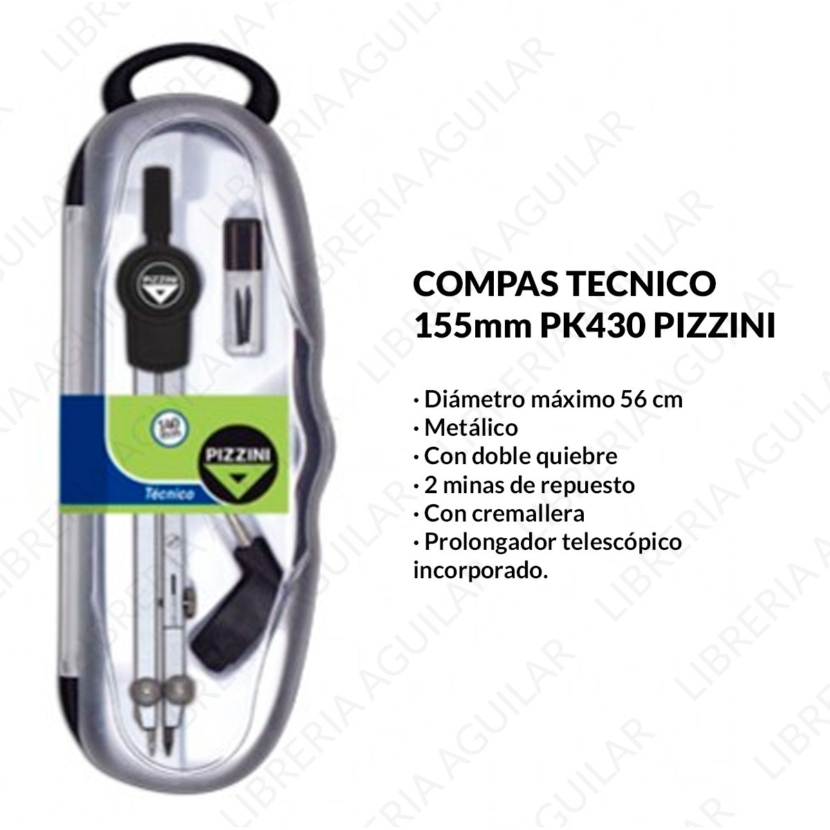 Compas pizzini 155mm