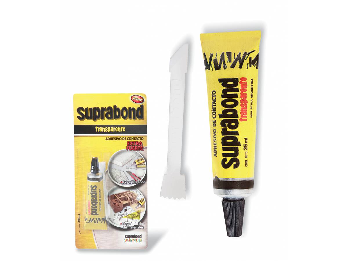 Adhesivo suprabond de contacto transparente 25ml