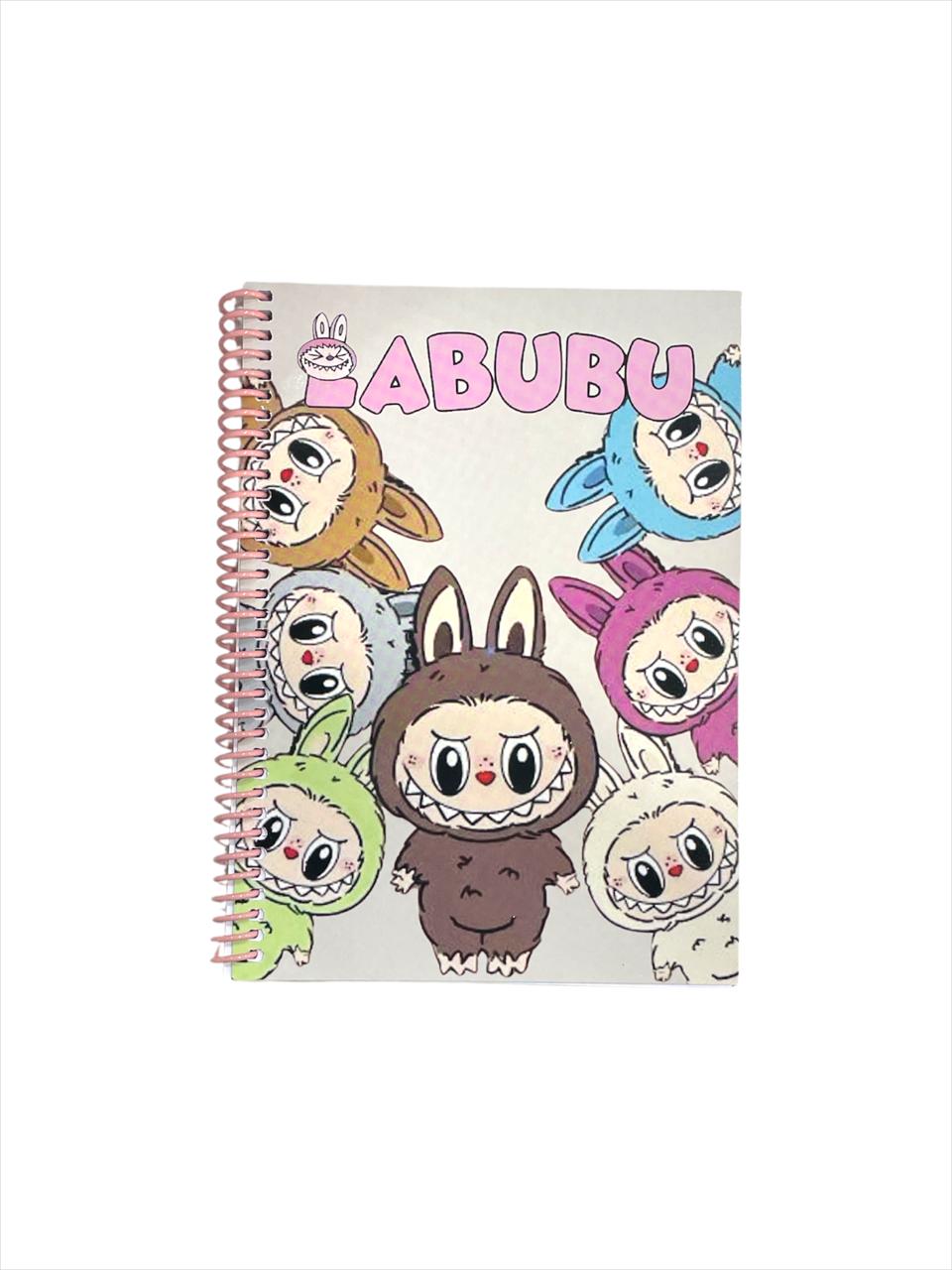 Cuaderno personajes 19x15 labubu