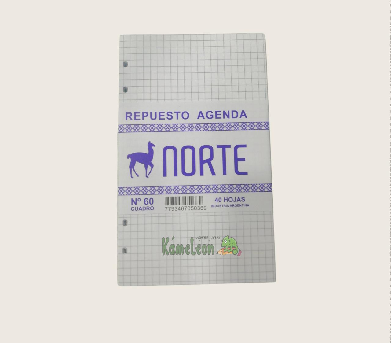 Repuesto norte agendas r7 cuadro nro.60