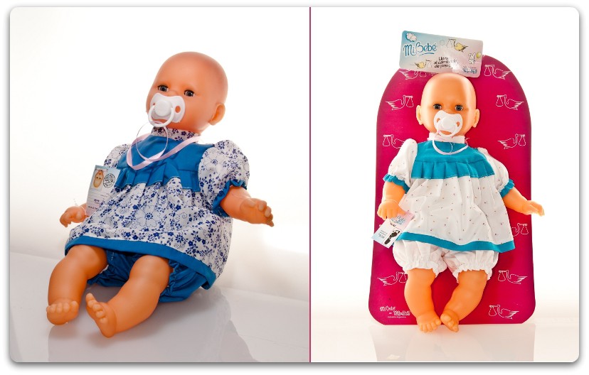 Mi bebe chico - c.blando - t-mamadera 45cm.