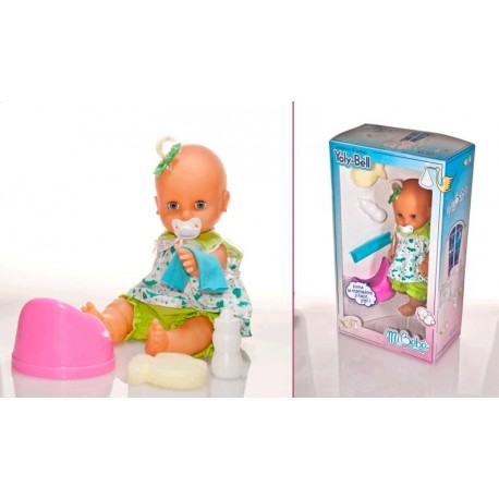 Bebe yoly-bell con accesorios