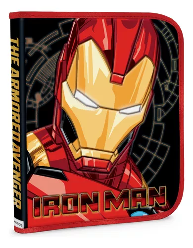 Cartuchera multiscope 1 piso iron man