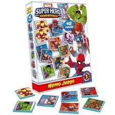Juego de memoria: spiderman super hero adventure