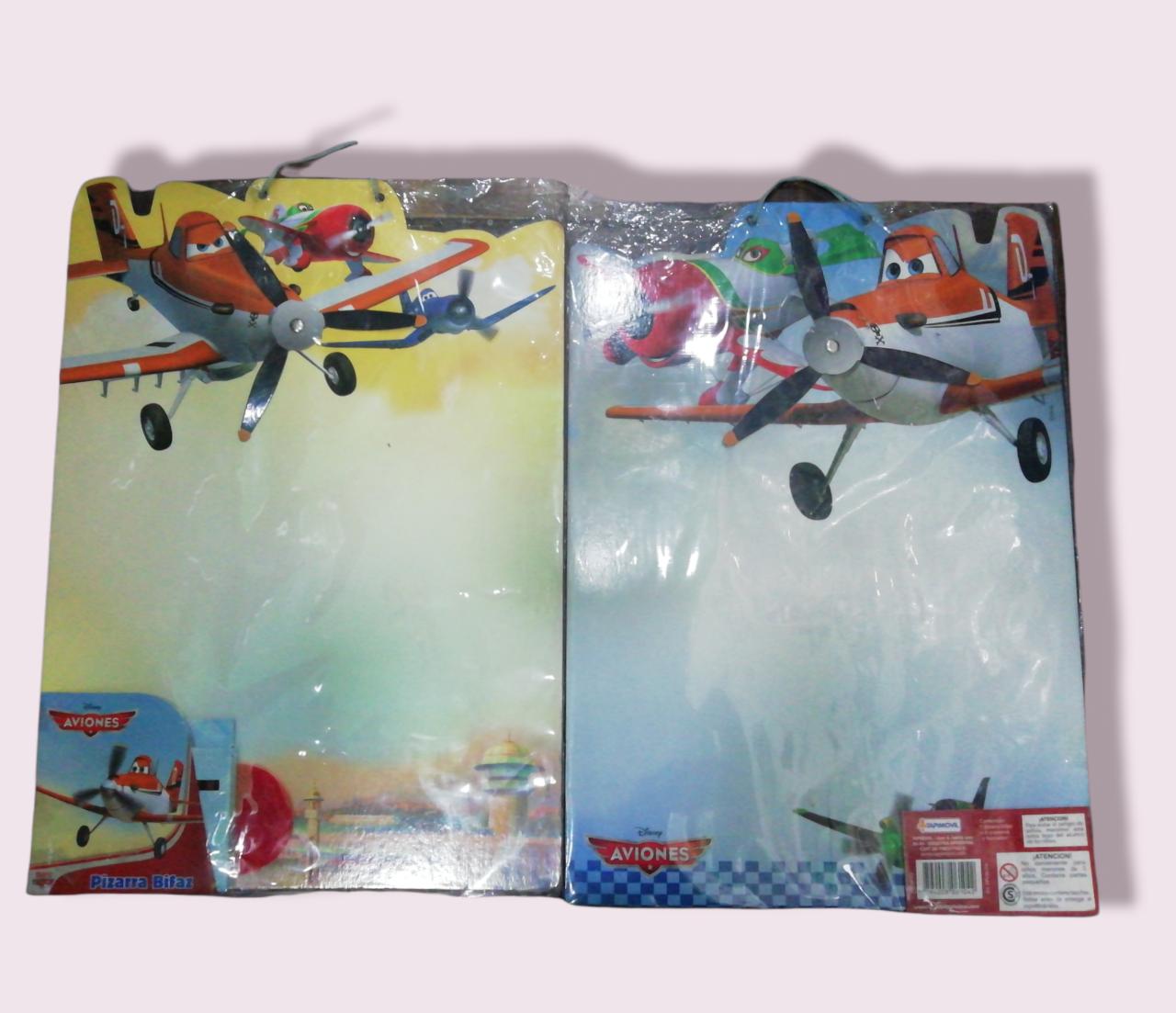 Pizarra bifaz disney aviones 