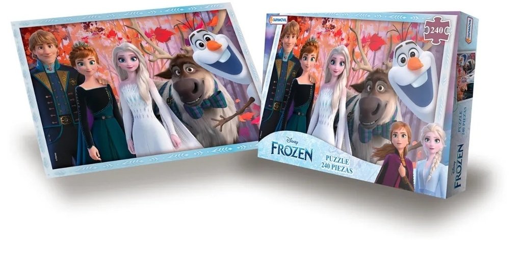 Puzzles frozen 240 pzs